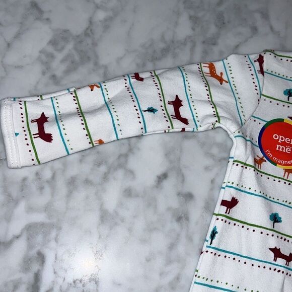 NWT MAGNETIC ME RIVER CROSSING ORGANIC COTTON FOOTIE - Picture 4 of 9